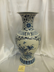 ⚜️ .Lyvrich, Bleu et Blanc Chinoiserie Floral Scroll